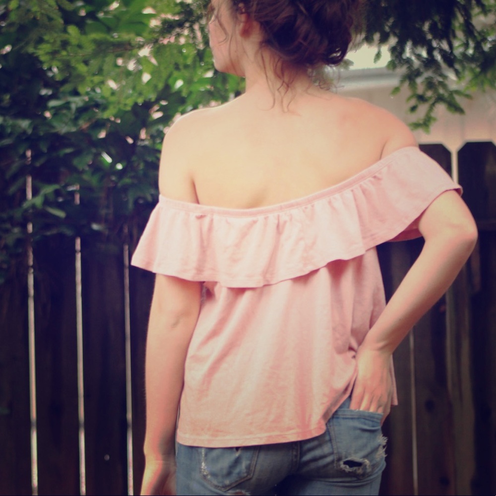 Off the shoulder top